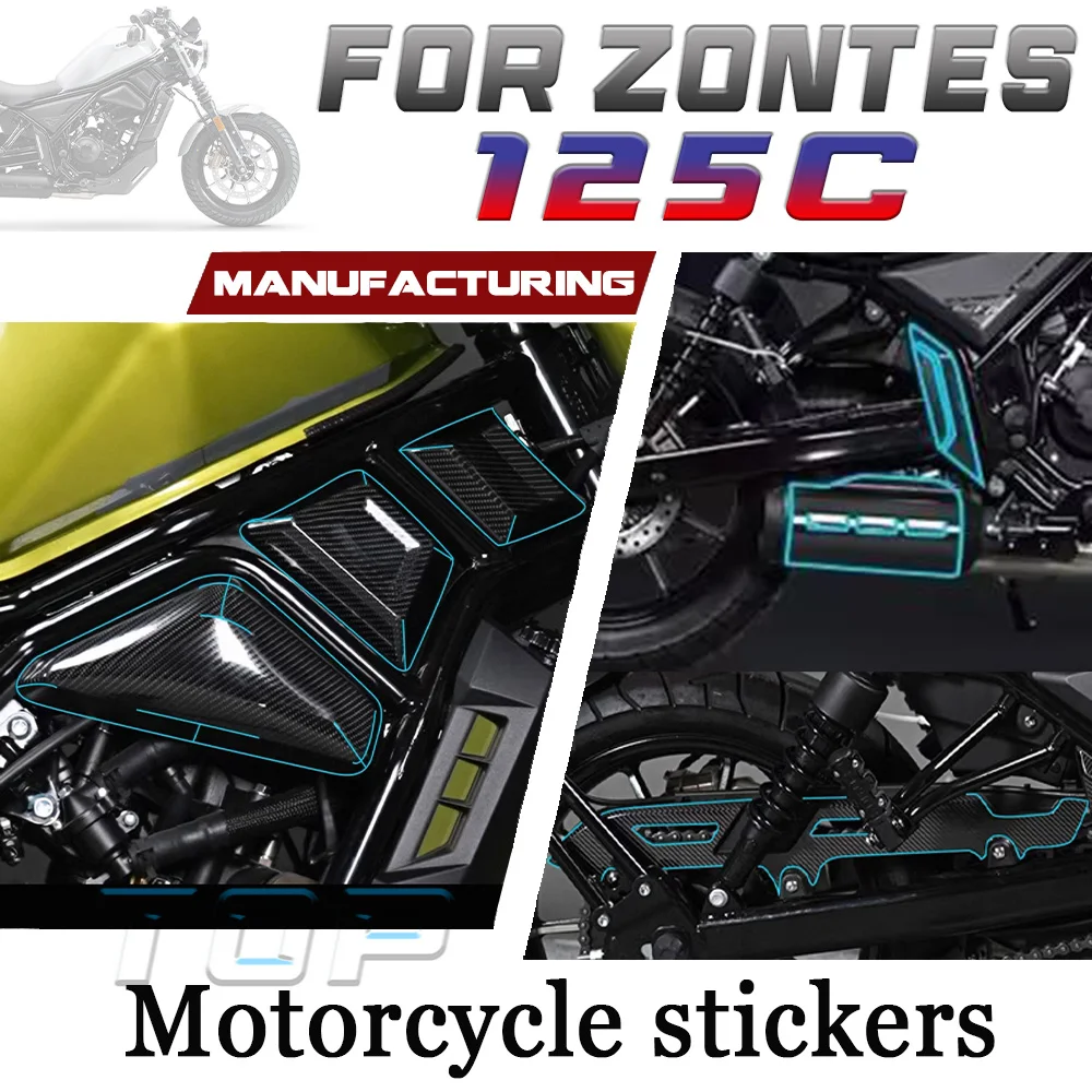 

For ZONTES 125C modified motorcycle stickers for c125 C125 125c