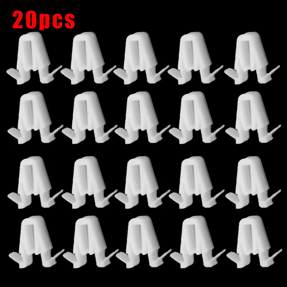 20pcs Car Side Door Moulding Trim Clips For Toyota Door & Garnish Moulding Clips #67771-58010 For Lexus Car Accessories