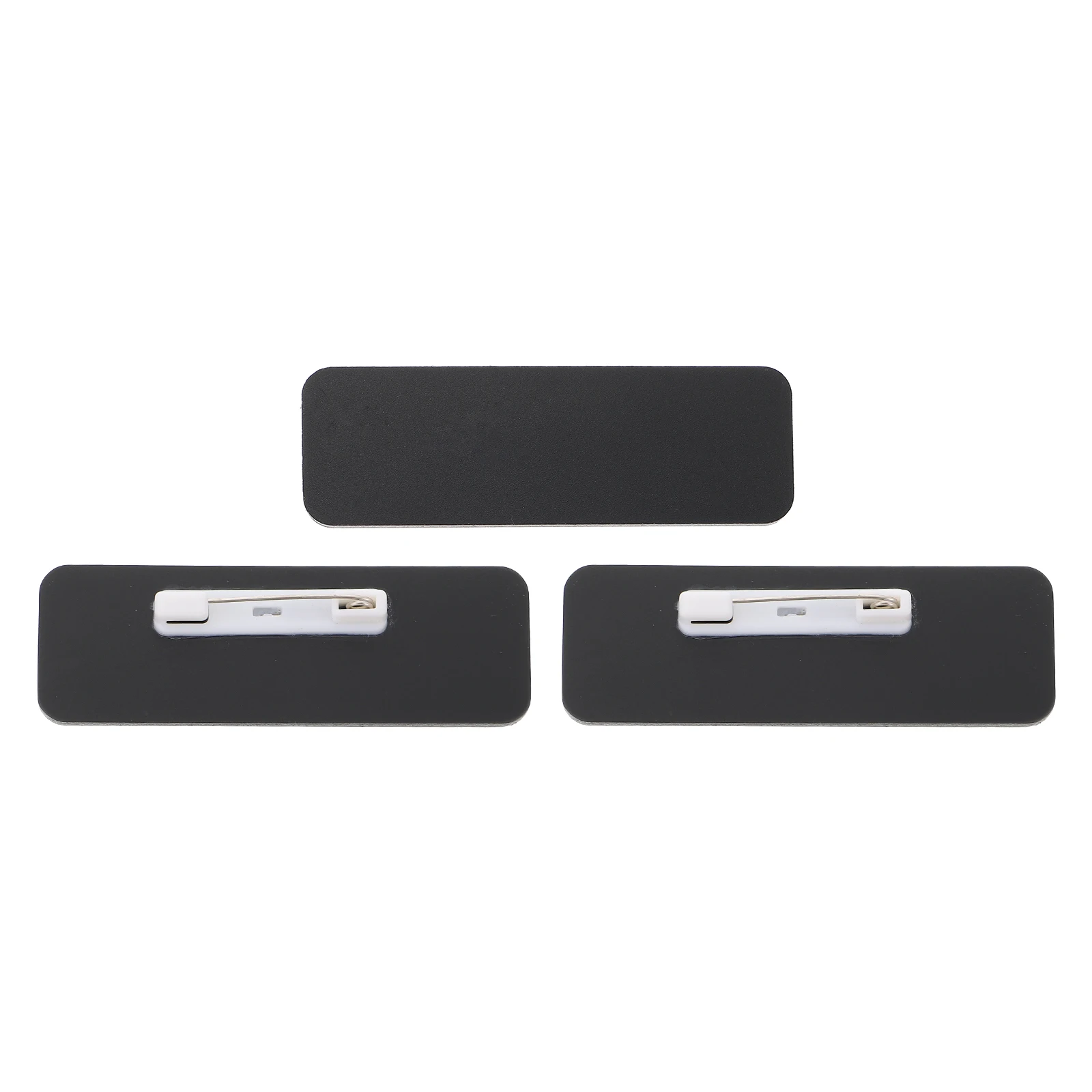 3 шт. пластиковые бирки с именем «сделай сам», пустые идентификационные значки для школы, офиса, кофейни, табличка с именем для персонала, нагрудные булавки, именные бирки