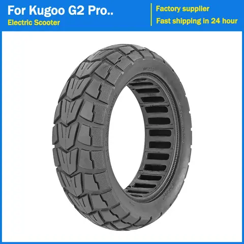 Speedway 5 Dualtron 3 전기 스쿠터 용 10 인치 10x2.75 솔리드 타이어 85/65-6.5 Kugoo G-Booster G2 Pro 용 비 공압 타이어