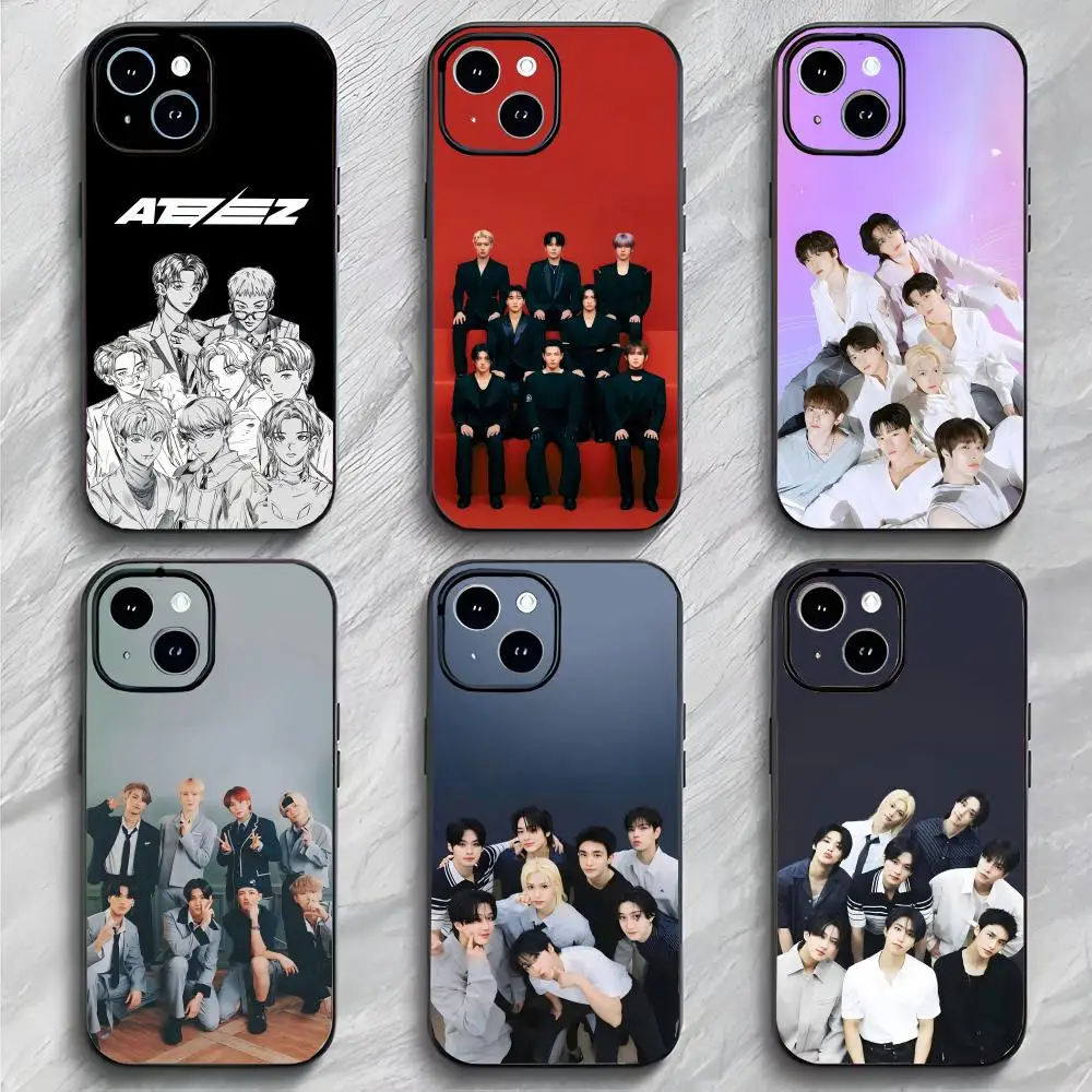 

Чехол для телефона K-Pop Fan A-ATEEZ, трендовый, мягкий, легкий, для iPhone 17, 16, 15, 14 ProMax