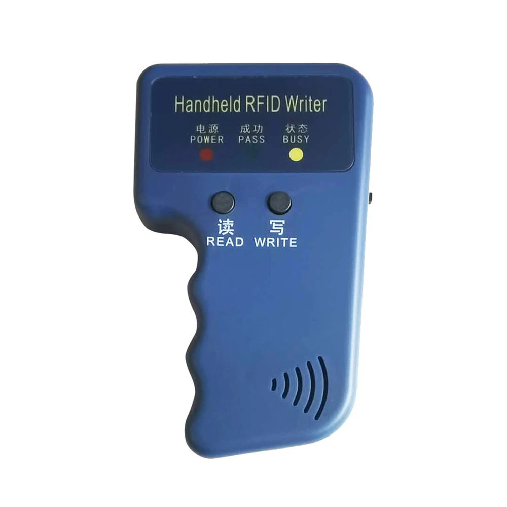 Handheld 125KHz RFID Programmer Duplicator Copier Writer Reader Writer ID Card Cloner & key for Door Access Control System