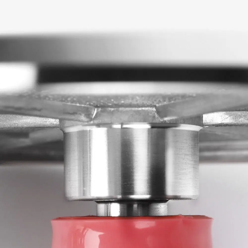 Aluminum Alloy Birthday Cake Turntable 10 /12 Inch Silicone Bottom Cake Decorating Spinner Smooth Rotation Non Slip