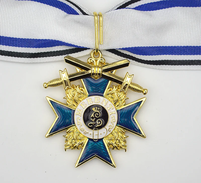WWI German Bavarian Order of Military Merit 2nd Class with Swords Reproduction