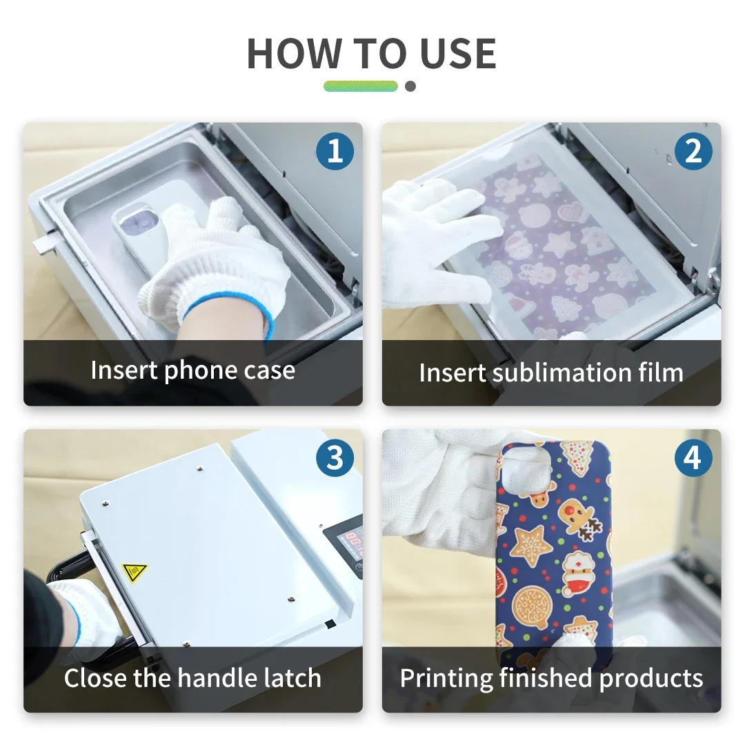 Hot Selling 3D Phone Case Heat Transfer Printing Machine New Condition Flatbed Printer for Sublimation Mobile Phone Case