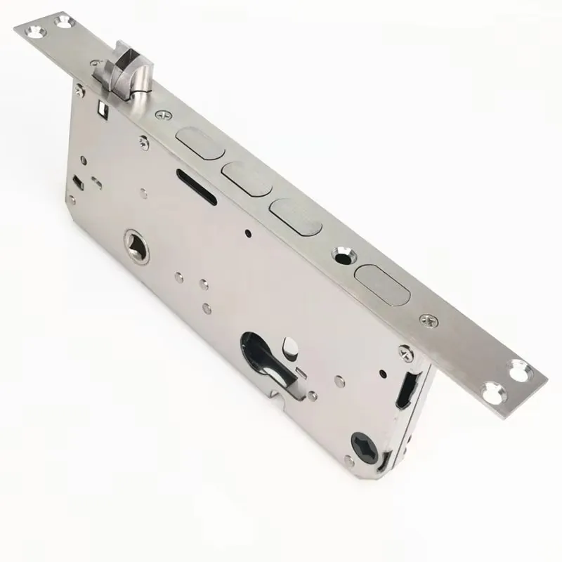 70mm 75mm Deep Narrow Mortise Door Lock Body For Smart Door Lock Stainless Steel  Lock Fittings