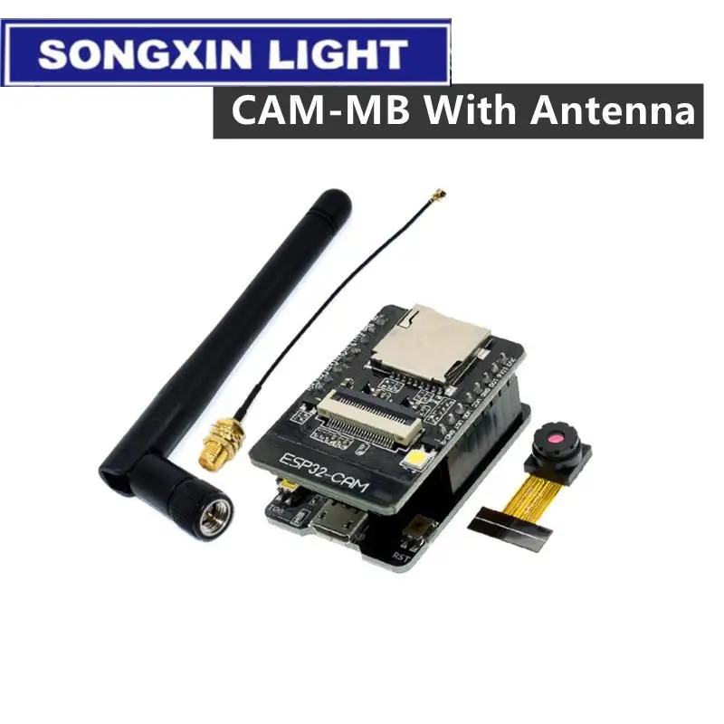 Placa de desarrollo ESP32-CAM MICRO USB, serie ESP32 A WiFi, cámara ESP32, CH340, CH340G, 5V, Bluetooth + OV2640