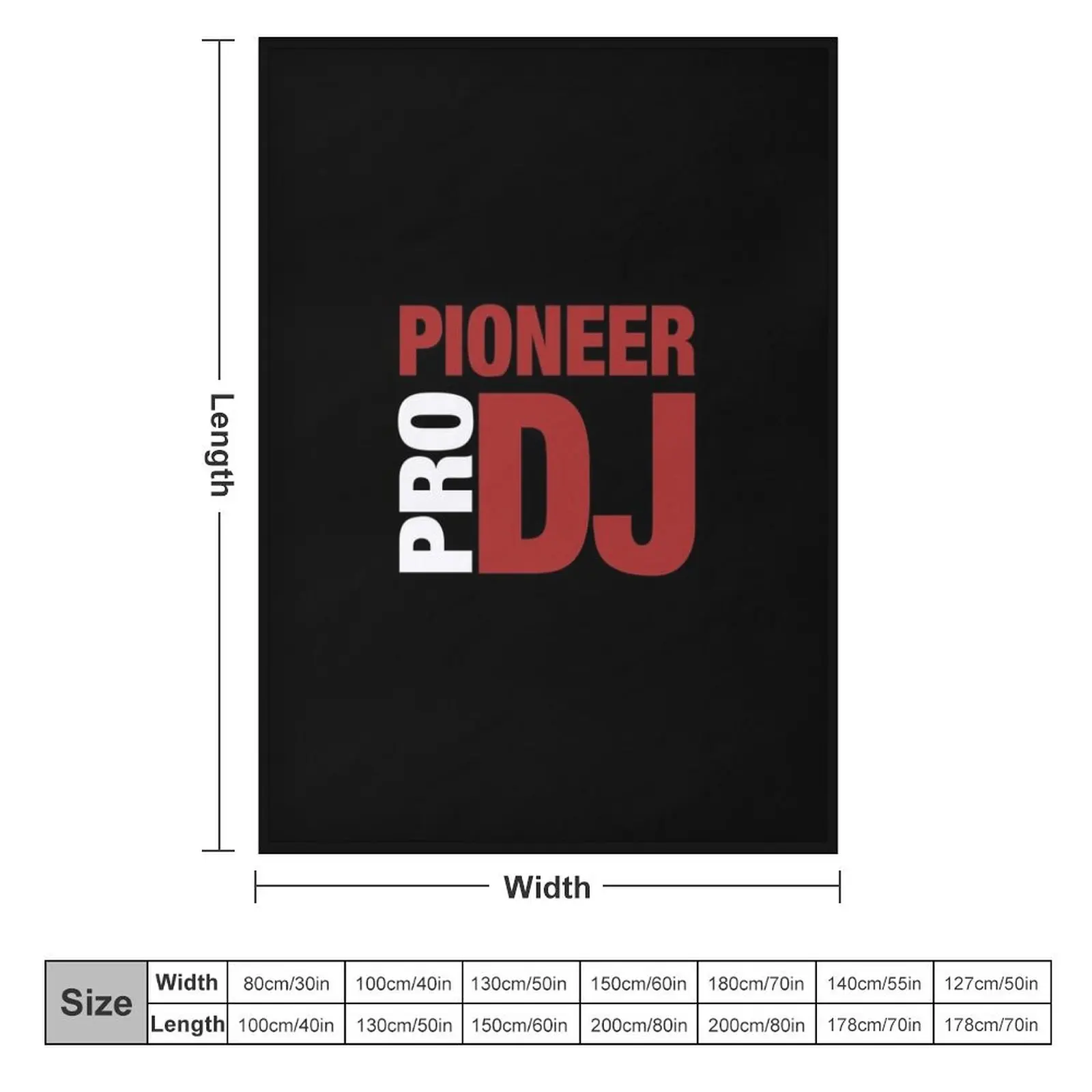 Pioneer DjPro Throw Blanket Loose christmas decoration Sofa Throw Blankets