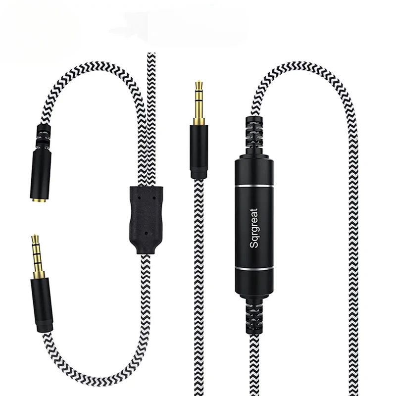 Chat Link Audio Cable With In-line Isolator Replacement Line For Elgato HD60 S+ HD60 Pro NS PS5