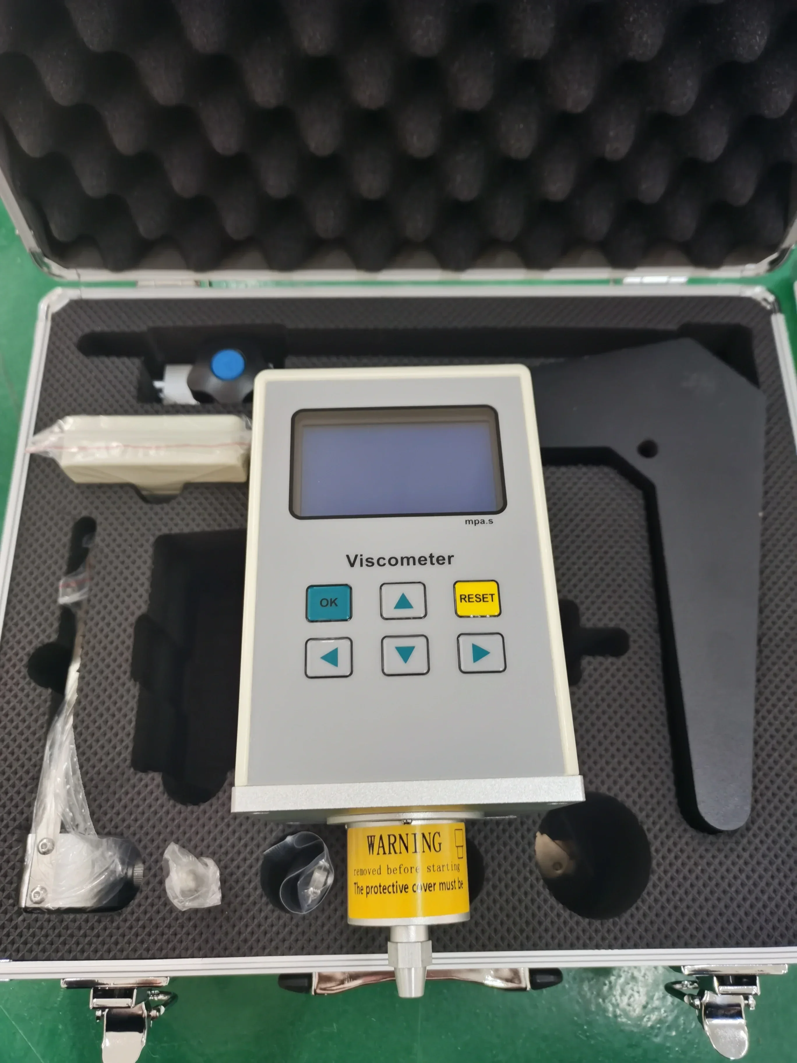 NEW In Stock NDJ-9S Digital Viscometer Cosmetics Brookfield with Thermometer Probe and #0 Rotor