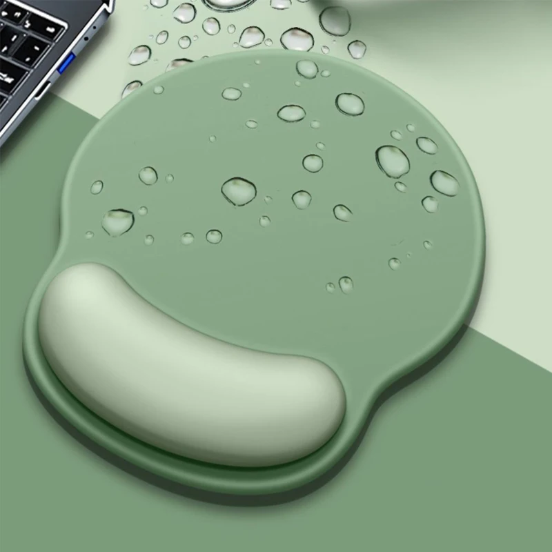 Computer Game Mouse Pad Environmental Milk Silk Fabric + Plastic Bottom + Memory Foam Ergonomic Mousepad for Office Accessories