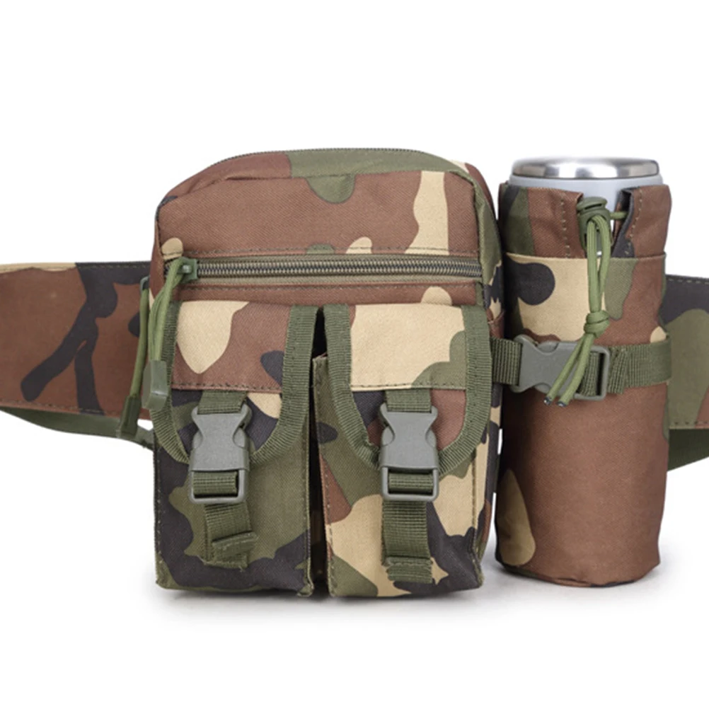 

Water Bottle Bag Sports Waist Pack Lightweight Durable Material Running Hiking Travel Outdoor Fanny Pack Storage Cell Phones