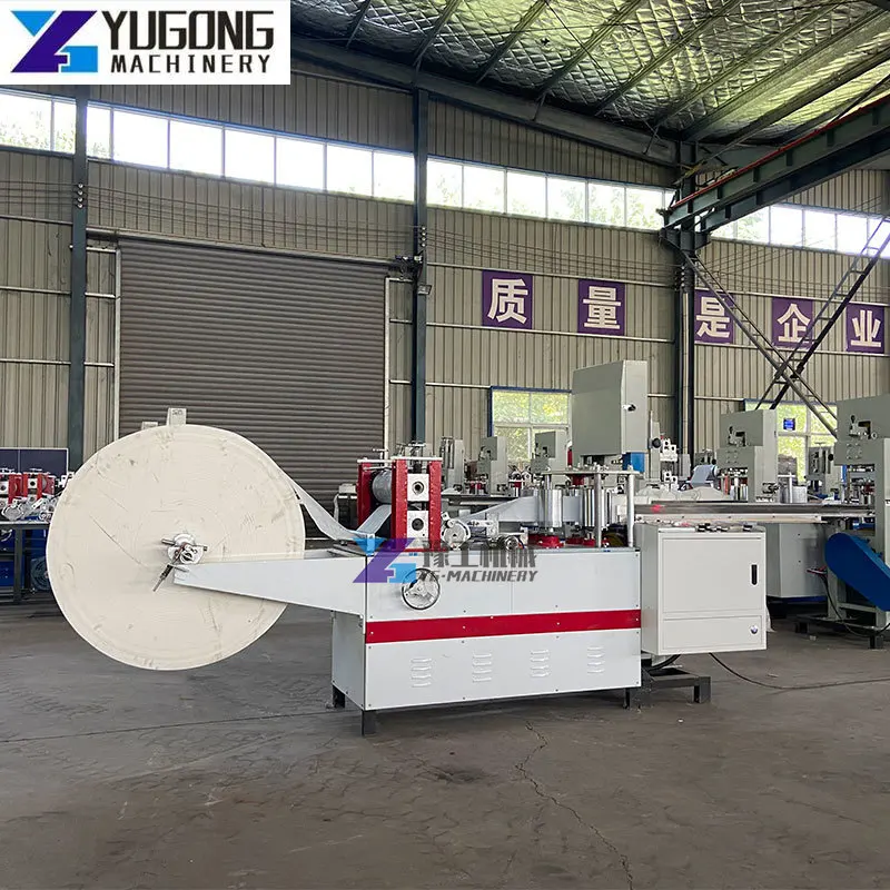 High speed China Small Paper Recycling Equipment Roll Converting Plant Facial Napkin Tissue Paper Making Machine