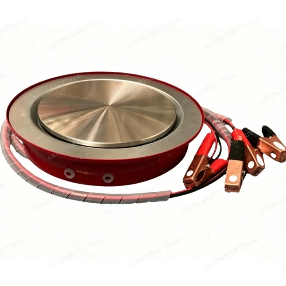 Newly upgraded 450W 12V DC electric heating stove induction cooker for outdoor car RV solar system portable camping cooking