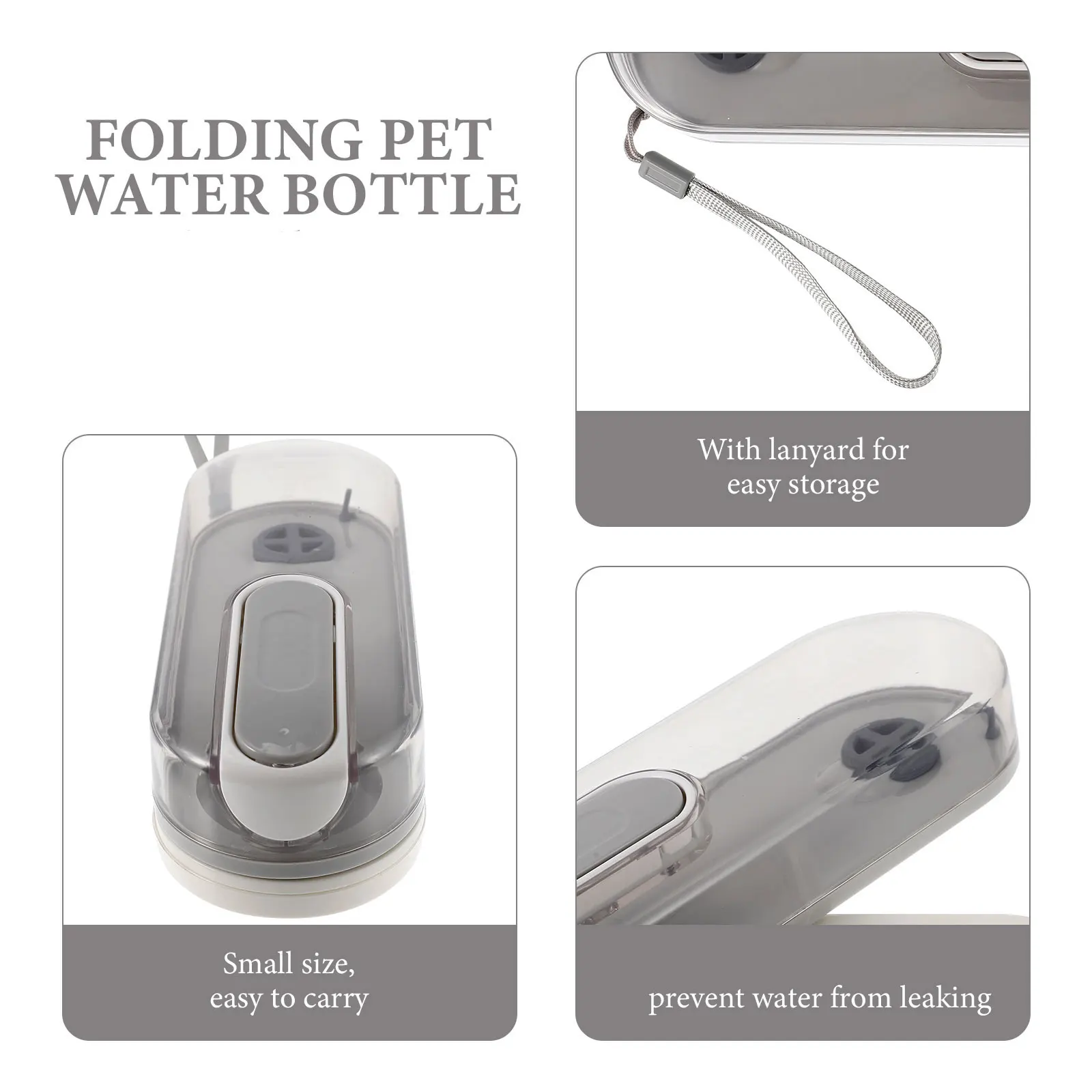 

Wear-Resistant Dog Water Bottle Portable Pet Waterer for Walking Hiking Travel Accessories