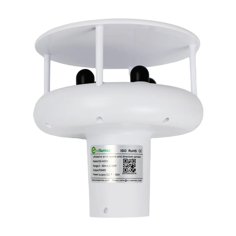 

High Quality Mini Ultrasonic Wind Speed and Direction Sensor Ultrasonic Anemometer Easy to Install