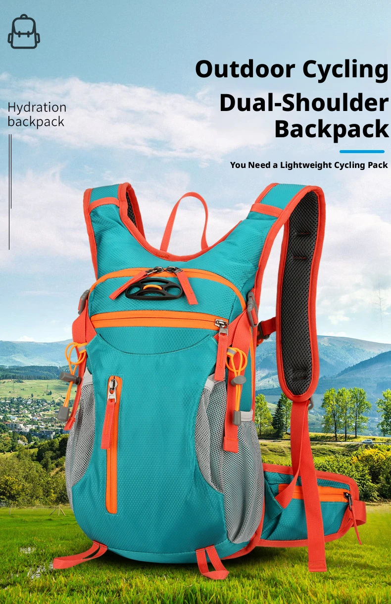 

20L lightweight outdoor off-road cycling and hiking backpack, lightweight, breathable, waterproof backpack