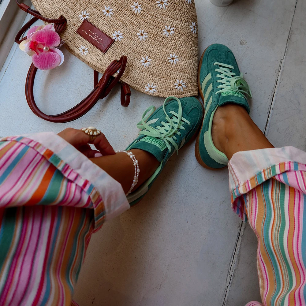 KONDALA Schicke Gestreifte Streetwear Herbst Damen Lange Hose Mode 2026 Reißverschluss Modern Urlaub Locker Lässig Y2K Coole Damenhose – Detail 6