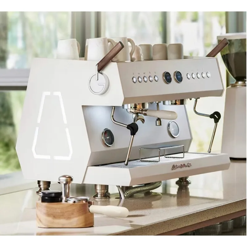 Smart Semi-Automatic Portable Electric 2 Groups Commercial Espresso Machine Professional Express Coffee Maker