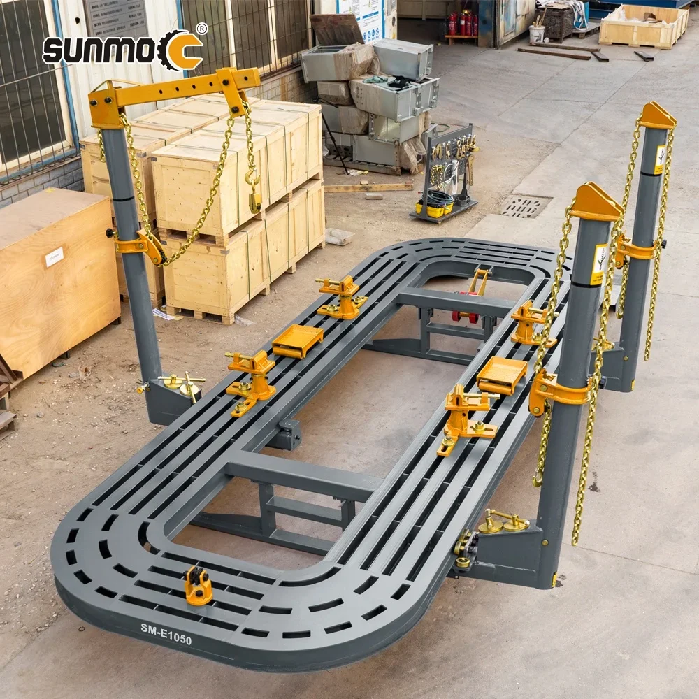 Sunmo Factory auto body repair equipment/car repair bench/ pickup suv car chassis stretch frame machine