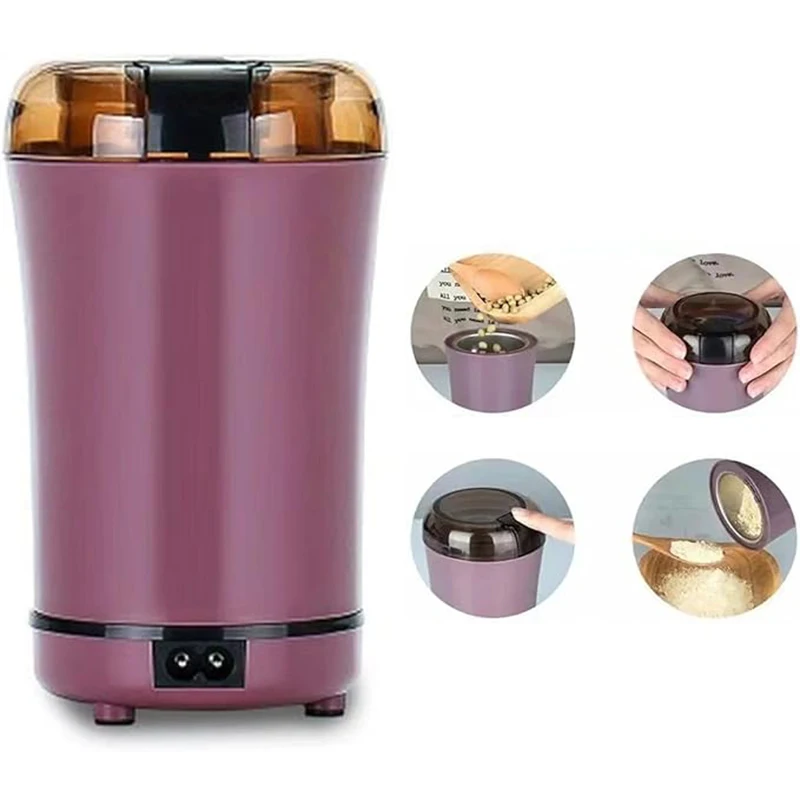 Electric Multifunctional Grinder Electric Pill Crusher Grinder For Large Pills to Fine Powder Small Dose Coffee Bean Grinder