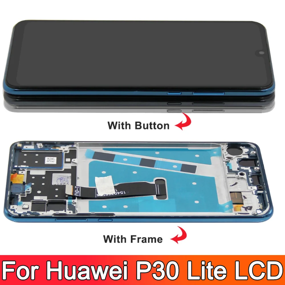 Tested For HUAWEI P30 Lite Display Replacement, for ORIG LCD Touch Screen Assembly For HUAWEI P30 Lite Nova 4e MAR-LX1A LX2