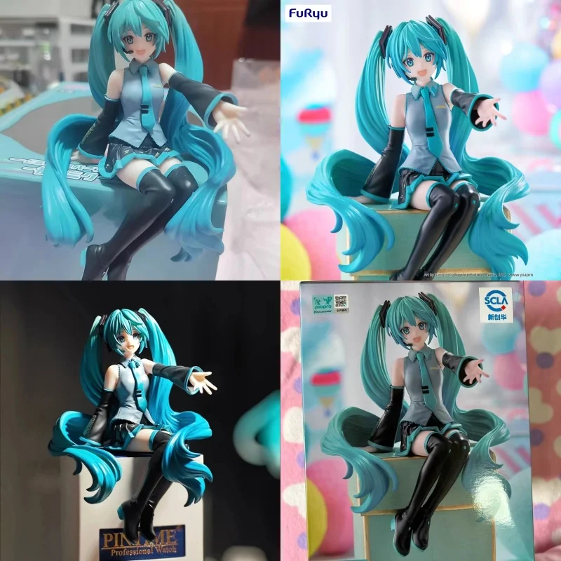 Auf Lager Original Furyu Hatsune Miku Nudel Stopper Nardack Ver Sammeln Anime Action Figure Pvc Modell Spielzeug Ornament Geschenke