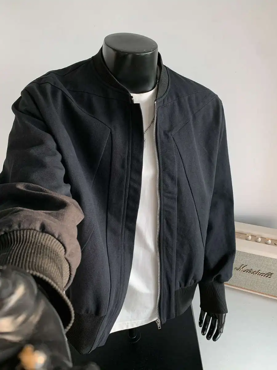 秋冬新作ヘビーウェイトデコンストラクトウォッシュジャケットハードマンワークウェアトップコットン厚手韓国風メンズアウター