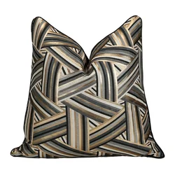 New Arrivals 18 x 18 Inches Grey Cushion Cases Luxury Throw Pillow Covers Modern Pillows For Home Decor Couch Living Room