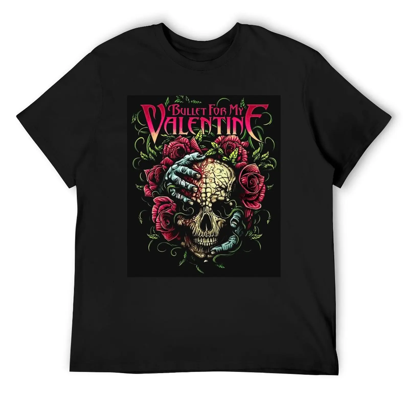 

Футболка Bullet for my Valentine, дешевая футболка большого размера, быстросохнущие мужские забавные футболки