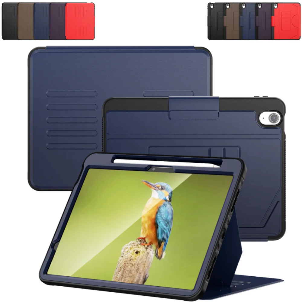 

Business Style Case for iPad Air 11 2025 M3 2024 M2 11 inch A3267 A3270 A2899 A2900 PU Leather Protective Magnetic Tablet Cover