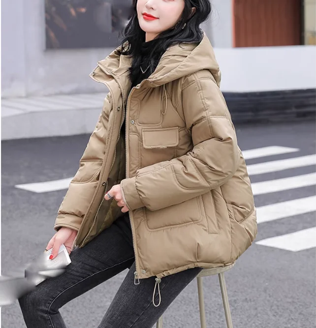 

Women's Clothing Hooded loose short down coat Winter New NO.7