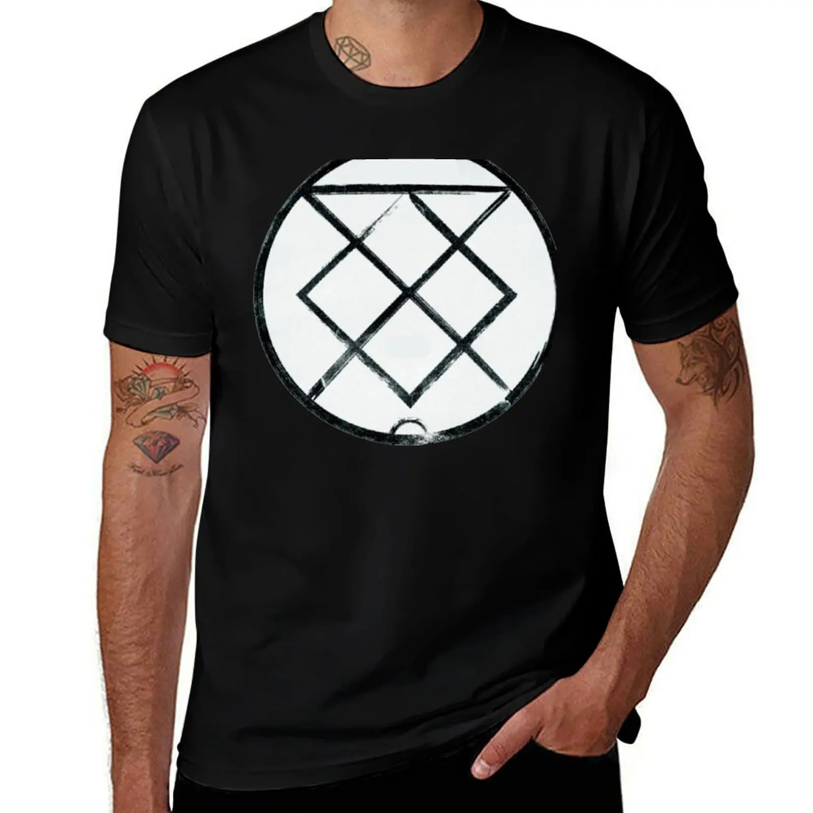 Bury Tomorrow - RUNES (transparent design) T-Shirt Urban Style Casual Short Sleeve Top T-Shirt