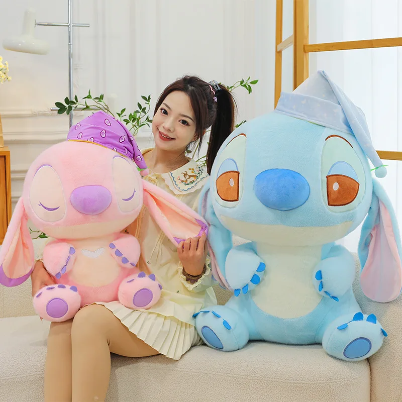 

Новый Дисней Kawaii 40/60 см стежок для сна милый аниме плюшевая кукла комната плюшевые подушки украшения детские праздничные подарки