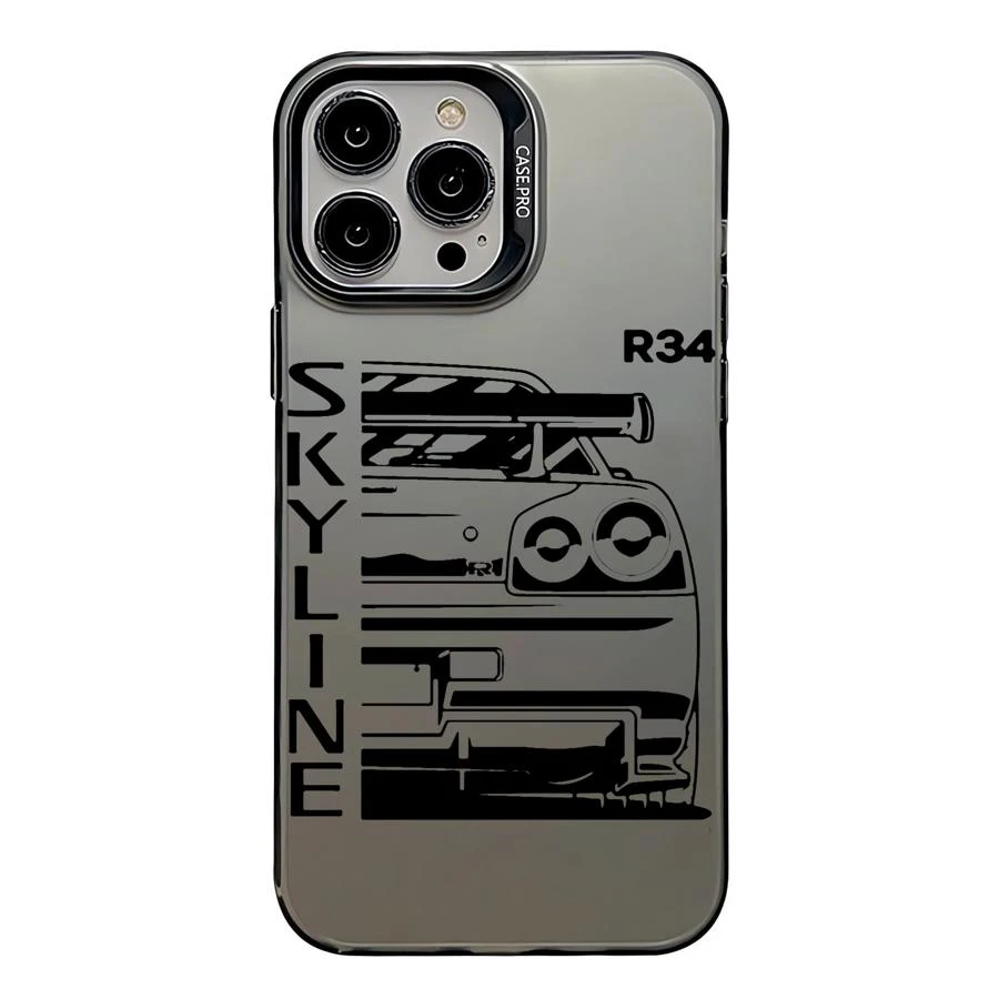 JDM Dream Car Cool Phone Case for Oppo A3x A60 A79 A98 A1 A78 A58 A38 A18 A57 A76 A36 A17 A94 A74 A55 4G 5G Matte Back Cover