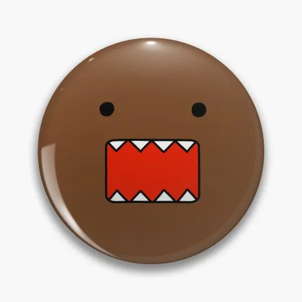 Domo  Soft Button Pin Jewelry Lover Decor Cartoon Hat Creative Gift Metal Cute Funny Lapel Pin Collar Brooch Badge Clothes Women