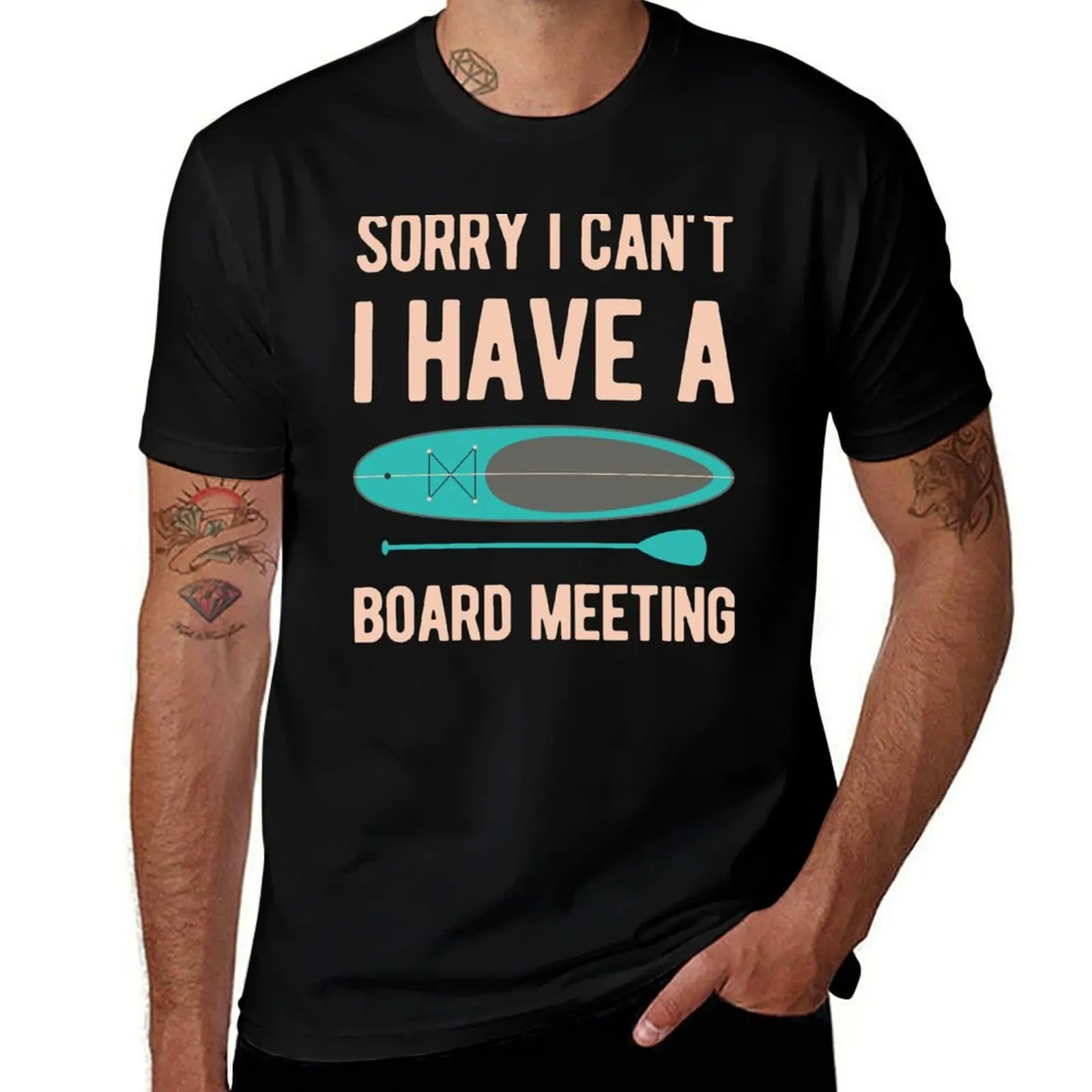

Funny Paddle Board Paddleboarding T-Shirt man t shirt designer man t shirt luxury t shirts for man cotton soft T-Shirt