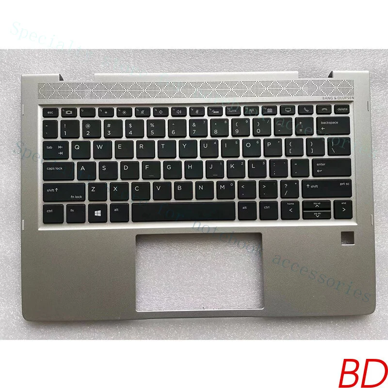 A+ For HP X360 735 830 G5 G6 C Shell Palmrest W/ Keyboard 6070B1610501 L56442-001