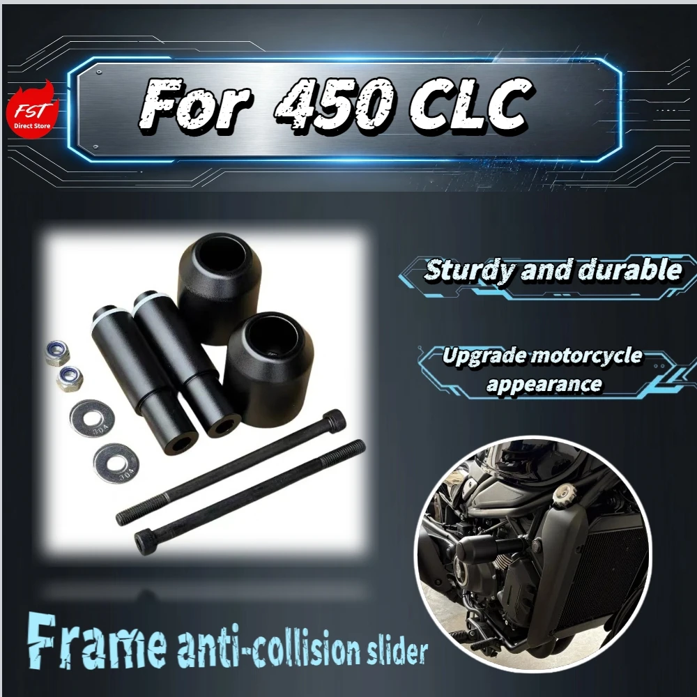 

For CFMOTO 450CL-C Modified Aluminum Alloy Bumper, Reinforced Engine Guard Crash Bar Frame Protector Accessories