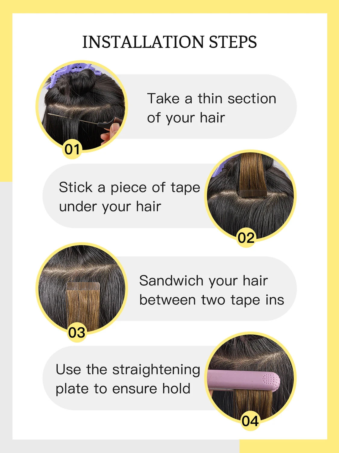 Лента из 100% человеческих волос, прямая, двусторонняя, блондинка, удобная, шелковистая, натуральная лента Remy Virgin, прямая, двойная, с костями