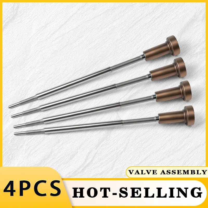 F00VC01338 4Pcs - Valve Body Assemblies of Common Rail Pressure Fuel Regulation Device Suit For 0445110247 0445110273 YF1228