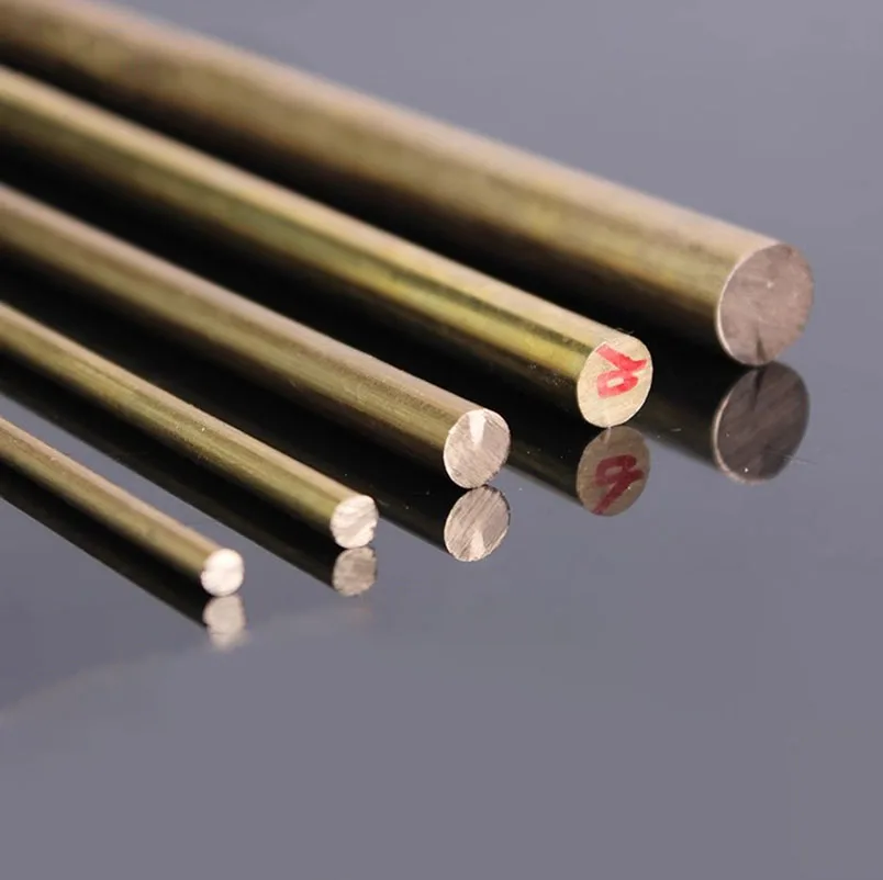 

H59 Brass Rod Solid Copper Rod Diameter Brass Bar Round Rod Diy cutting Tool Diameter 7MM 8MM 9MM 10MM 15MM 20MM 25MM