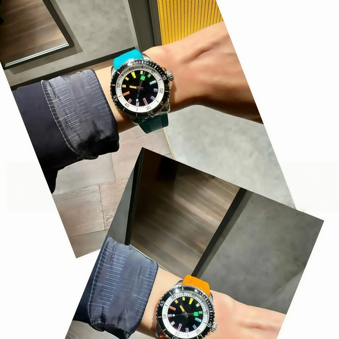 Automatic Mechanical Calendar Unisex Watch Stainless Steel Fully Functional Super Ocean Series