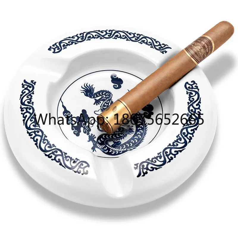 High-end cigar ashtray - stylish home use, large diameter