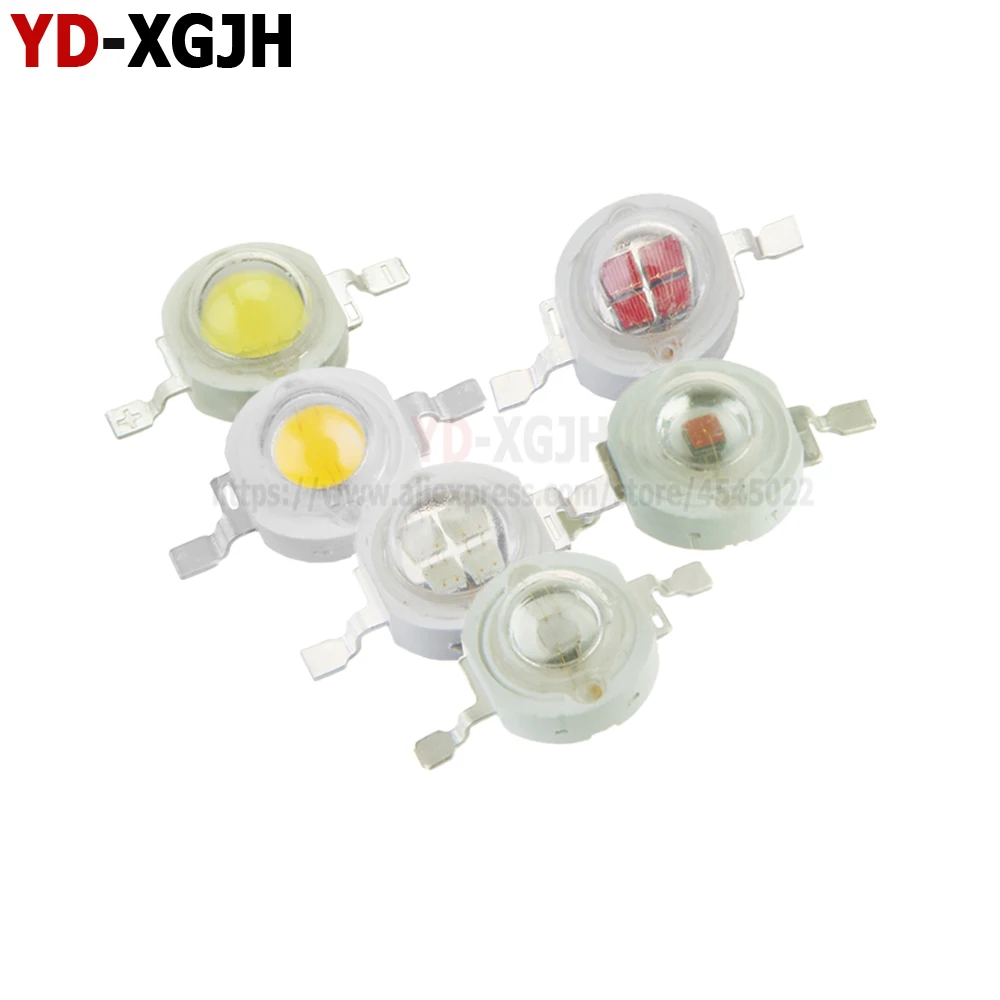 

1W 3W5W Мощная светодиодная лампа из бисера Натуральный Белый Белый Синий Королевский Синий 10000K 20000K Для потолочного светильника DIY источник света Лампа накаливания