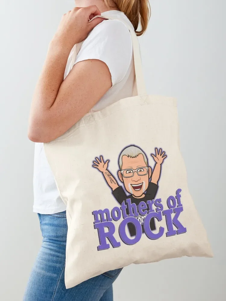 Mothers Of Rock (band) Petey on PA Collection Tote Bag tote bag screen shopping bag logo