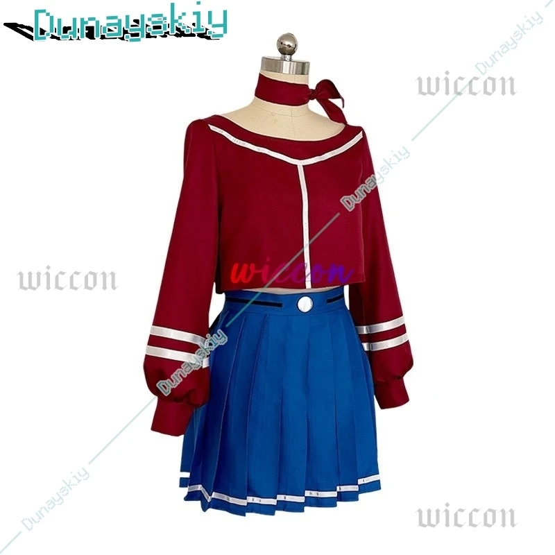 Anime Game MiSide Cosplay Horror Mita Мита Costume JK School Uniform Cute Dress Lolita Wigs For Halloween Girls Woman Customized