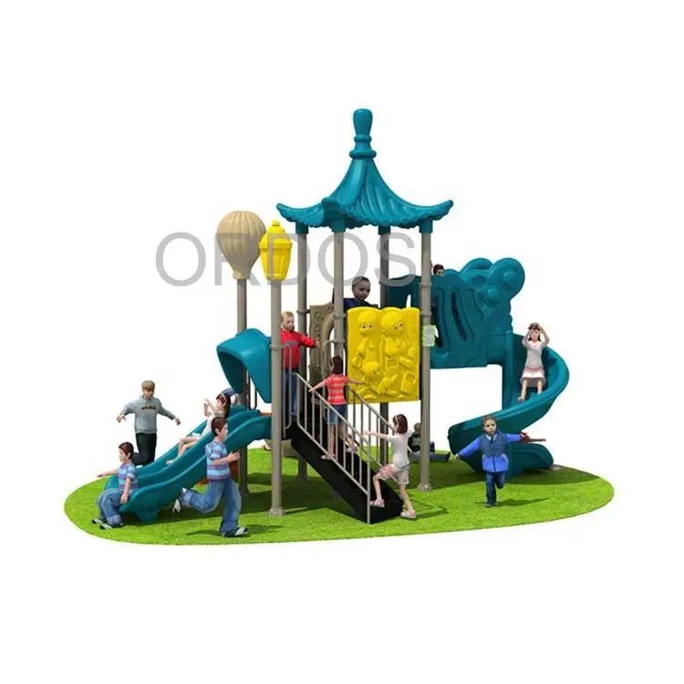 New Design Commercial Kindergarten Kids Children Outdoor Playground Equipment