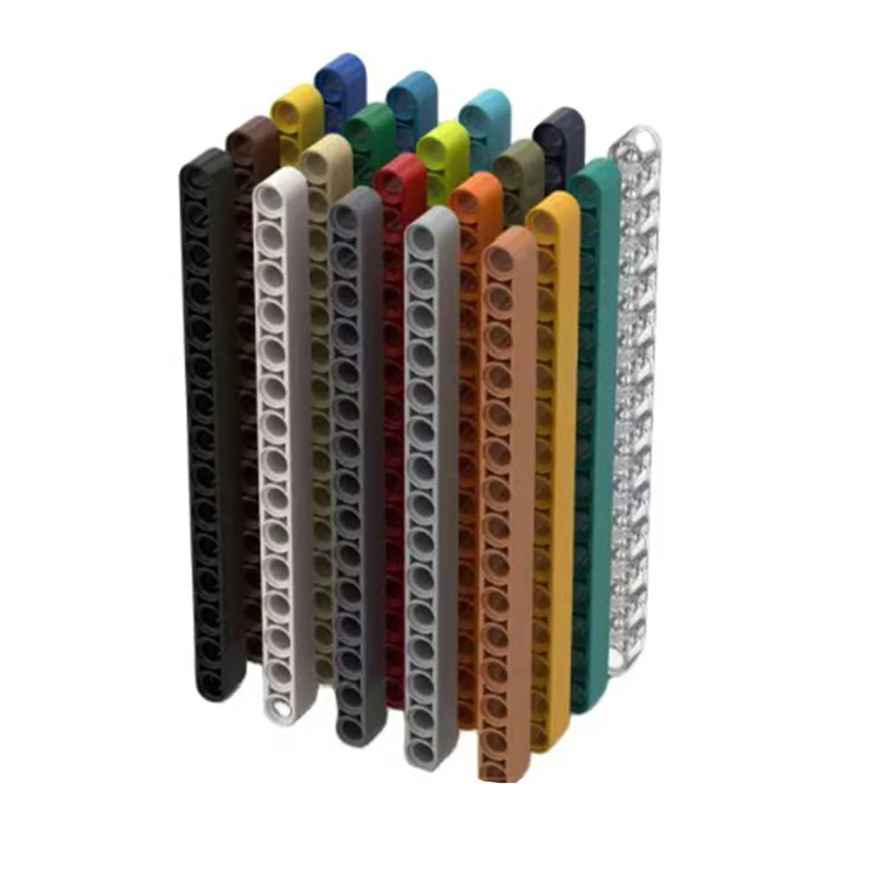 

50pcs compatible with 322781x15 perforated arm, brick beam, hanging arm, plastic building block technology, children's toys
