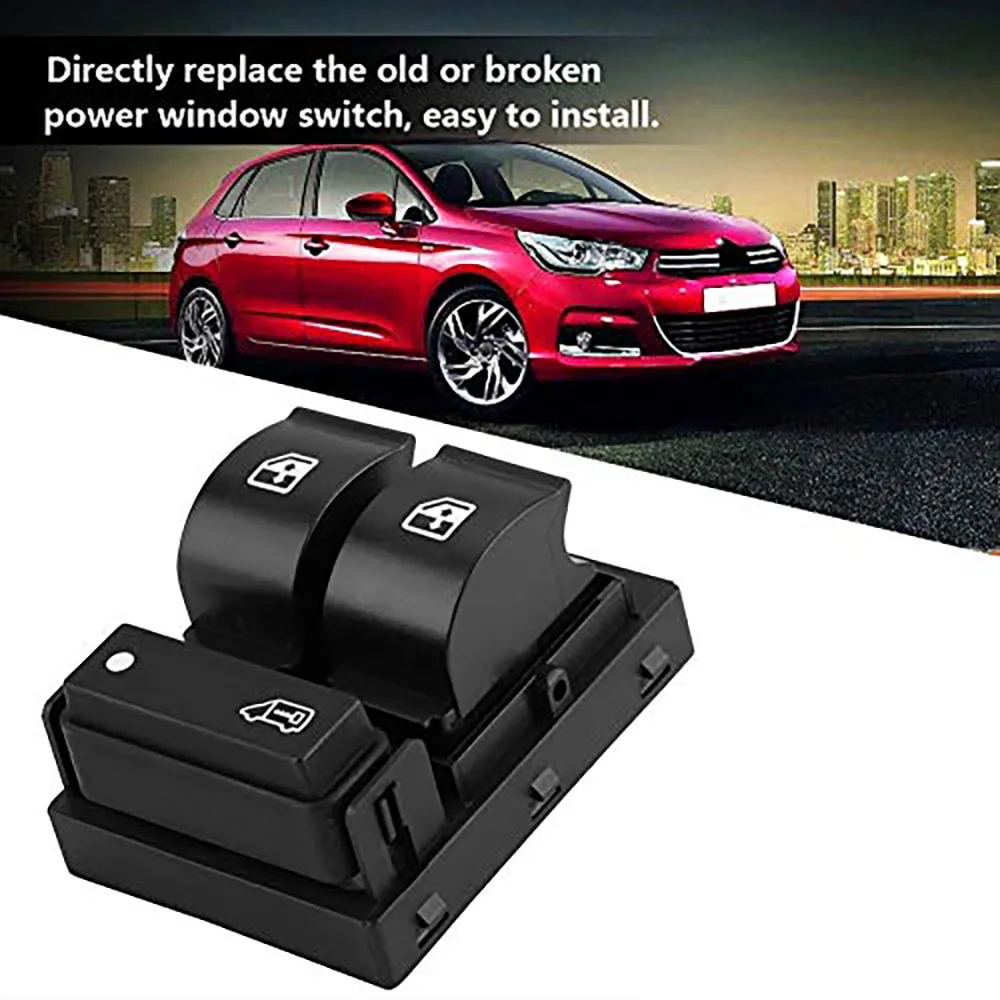 

cars accessories 735421419 Car Electric Window Switch Button for Citroen Relay Fiat Doblo Ducato Peugeot Boxer tools